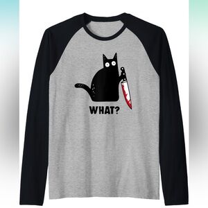 Halloween Black Cat T Shirt Sz M